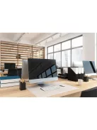 DURABLE Könyökalátét, lekerekített sarkok, 500x650 mm, PP, DURABLE, áttetsző