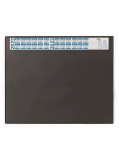   DURABLE Könyökalátét, 650x520 mm, éves kalendárral, DURABLE, áttetsző