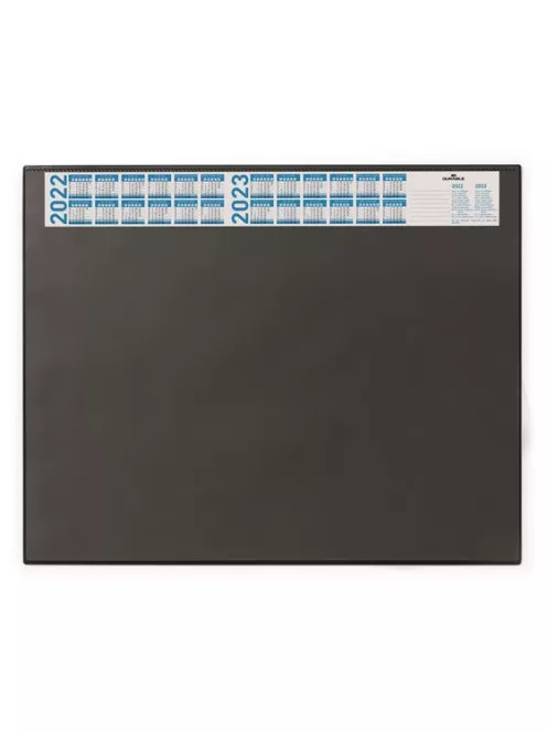 DURABLE Könyökalátét, 650x520 mm, éves kalendárral, DURABLE, áttetsző