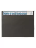 DURABLE Könyökalátét, 650x520 mm, éves kalendárral, DURABLE, áttetsző