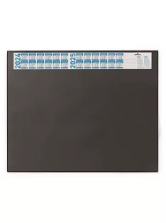   DURABLE Könyökalátét, 650x520 mm, éves kalendárral, DURABLE, áttetsző