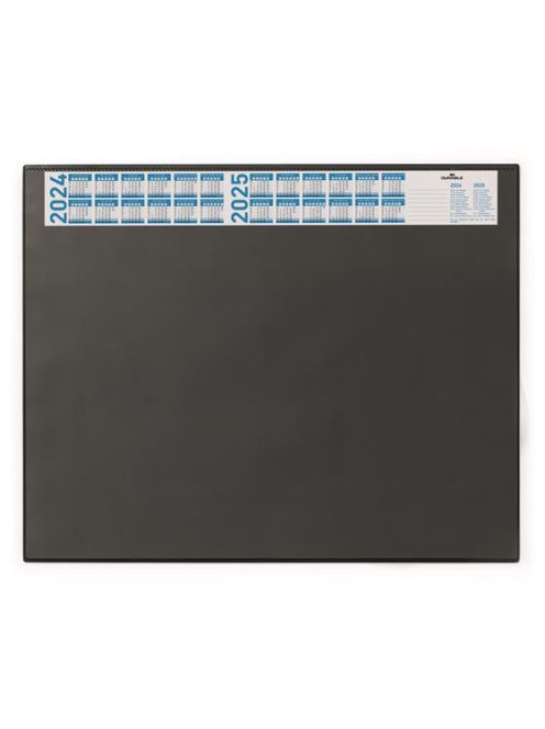 DURABLE Könyökalátét, 650x520 mm, éves kalendárral, DURABLE, áttetsző