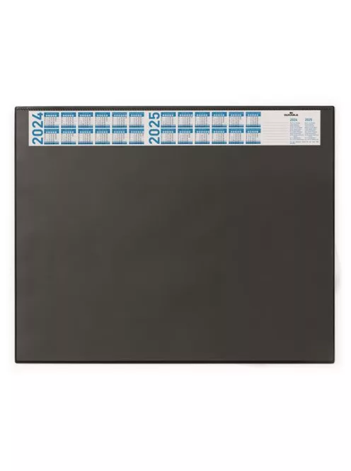 DURABLE Könyökalátét, 650x520 mm, éves kalendárral, DURABLE, áttetsző