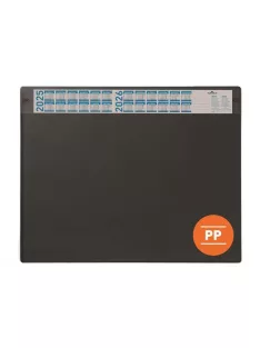   DURABLE Könyökalátét, 650x480 mm, éves naptárral, DURABLE, fekete