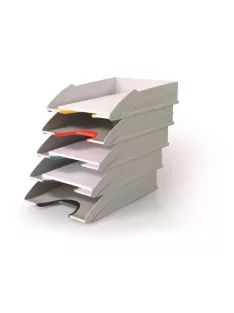   DURABLE Irattálca szett, műanyag, 5 részes, DURABLE "VARICOLOR MIX"