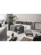 DURABLE Irattálca szett, műanyag, 5 részes, DURABLE "VARICOLOR MIX"