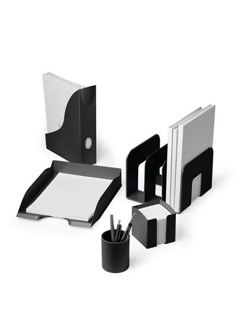 DURABLE Írószertartó, műanyag, DURABLE, "ECO", fekete