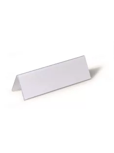 DURABLE Névtábla tartó, asztali, 61/122x210 mm, DURABLE