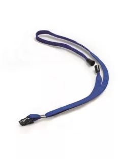 DURABLE Nyakbaakasztó, klippel, DURABLE, sötétkék