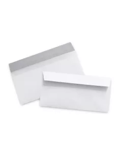   Boríték LA4 szilikonos bélésnyomott 110×220mm Bluering® fehér