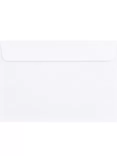   Boríték LC/6 szilikonos bélésnyomott 114x162mm Bluering® fehér