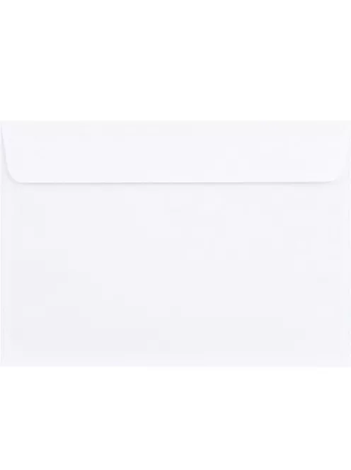 Boríték LC/6 szilikonos bélésnyomott 114x162mm Bluering® fehér