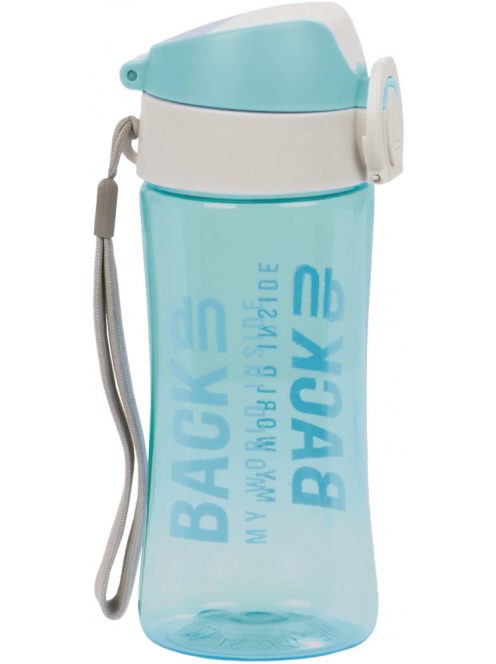 BackUp kulacs, 400 ml, átlátszó, türkiz