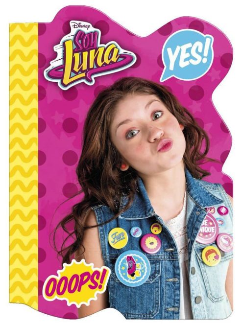 Soy Luna notesz A/6, többféle minta