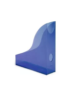 Iratpapucs 7cm, Durable Basic, áttetsző kék