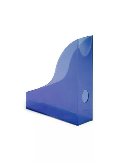 Iratpapucs 7cm, Durable Basic, áttetsző kék