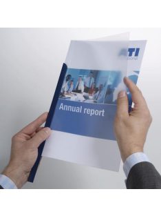   Iratsínborító 120 micron műanyag 50 db/csomag, Durable 2939/19 áttetsző