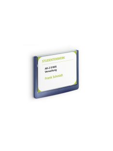 Információs tábla 149x105,5mm, Durable kék