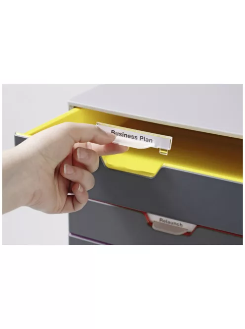 Fiókos irattároló, 4 fiókkal, Durable Varicolor® 4