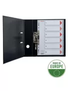 ESSELTE Regiszter, műanyag, A4, 1-6, ESSELTE, szürke