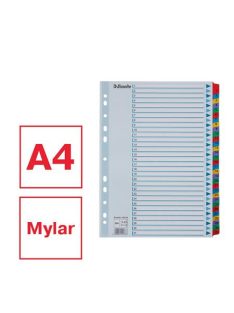   ESSELTE Regiszter, karton, A4, 1-31, ESSELTE "Mylar"