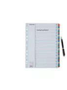 ESSELTE Regiszter, karton, A4, 1-31, ESSELTE "Mylar"