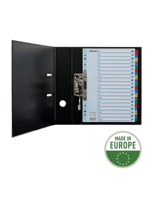 ESSELTE Regiszter, karton, A4, A-Z, ESSELTE "Mylar"