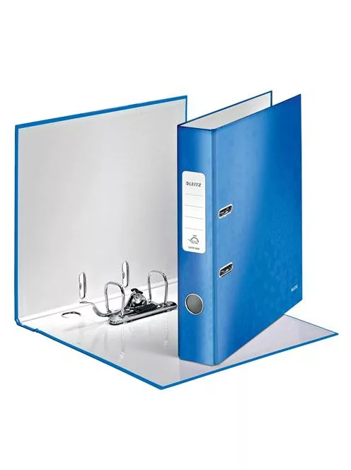 LEITZ Iratrendező, 52 mm, A4, karton, LEITZ "180 Wow", kék