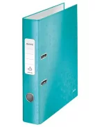 LEITZ Iratrendező, 52 mm, A4, karton, LEITZ "180 Wow", jégkék