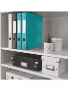 LEITZ Iratrendező, 52 mm, A4, karton, LEITZ "180 Wow", jégkék