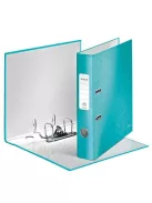 LEITZ Iratrendező, 52 mm, A4, karton, LEITZ "180 Wow", jégkék