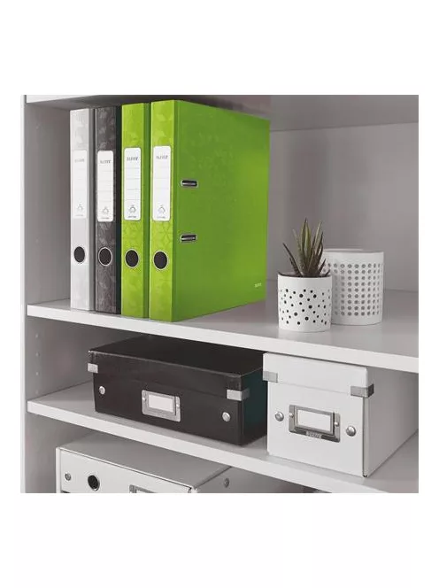 LEITZ Iratrendező, 52 mm, A4, karton, LEITZ "180 Wow", zöld