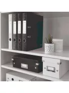 LEITZ Iratrendező, 52 mm, A4, karton, LEITZ "180 Wow", fekete