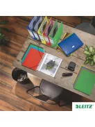 LEITZ Iratrendező, 80 mm, A4, karton, újrahasznosított, LEITZ "180 Recycle", piros