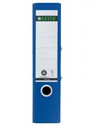 LEITZ Iratrendező, 80 mm, A4, karton, újrahasznosított, LEITZ "180 Recycle", kék