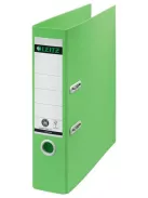 LEITZ Iratrendező, 80 mm, A4, karton, újrahasznosított, LEITZ "180 Recycle", zöld