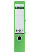 LEITZ Iratrendező, 80 mm, A4, karton, újrahasznosított, LEITZ "180 Recycle", zöld