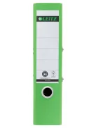 LEITZ Iratrendező, 80 mm, A4, karton, újrahasznosított, LEITZ "180 Recycle", zöld