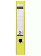 LEITZ Iratrendező, 50 mm, A4, karton, újrahasznosított, LEITZ "180 Recycle", sárga