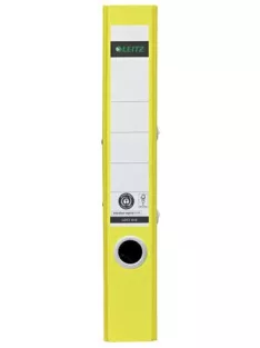   LEITZ Iratrendező, 50 mm, A4, karton, újrahasznosított, LEITZ "180 Recycle", sárga