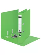 LEITZ Iratrendező, 50 mm, A4, karton, újrahasznosított, LEITZ "180 Recycle", zöld