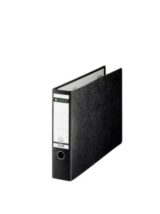   LEITZ Iratrendező, 77 mm, A3, karton, újrahasznosított, LEITZ "180", fekete