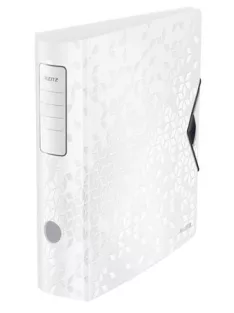   LEITZ Iratrendező, 82 mm, A4, PP, LEITZ "180 Active Wow", fehér