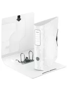 LEITZ Iratrendező, 82 mm, A4, PP, LEITZ "180 Active Wow", fehér
