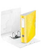 LEITZ Iratrendező, 82 mm, A4, PP, LEITZ "180 Active Wow", sárga