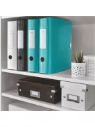 LEITZ Iratrendező, 82 mm, A4, PP, LEITZ "180 Active Wow", jégkék