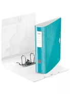 LEITZ Iratrendező, 82 mm, A4, PP, LEITZ "180 Active Wow", jégkék