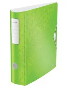 LEITZ Iratrendező, 82 mm, A4, PP, LEITZ "180 Active Wow", zöld