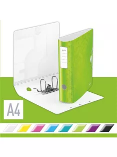   LEITZ Iratrendező, 82 mm, A4, PP, LEITZ "180 Active Wow", zöld