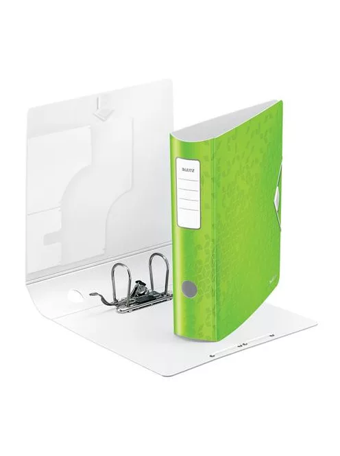 LEITZ Iratrendező, 82 mm, A4, PP, LEITZ "180 Active Wow", zöld